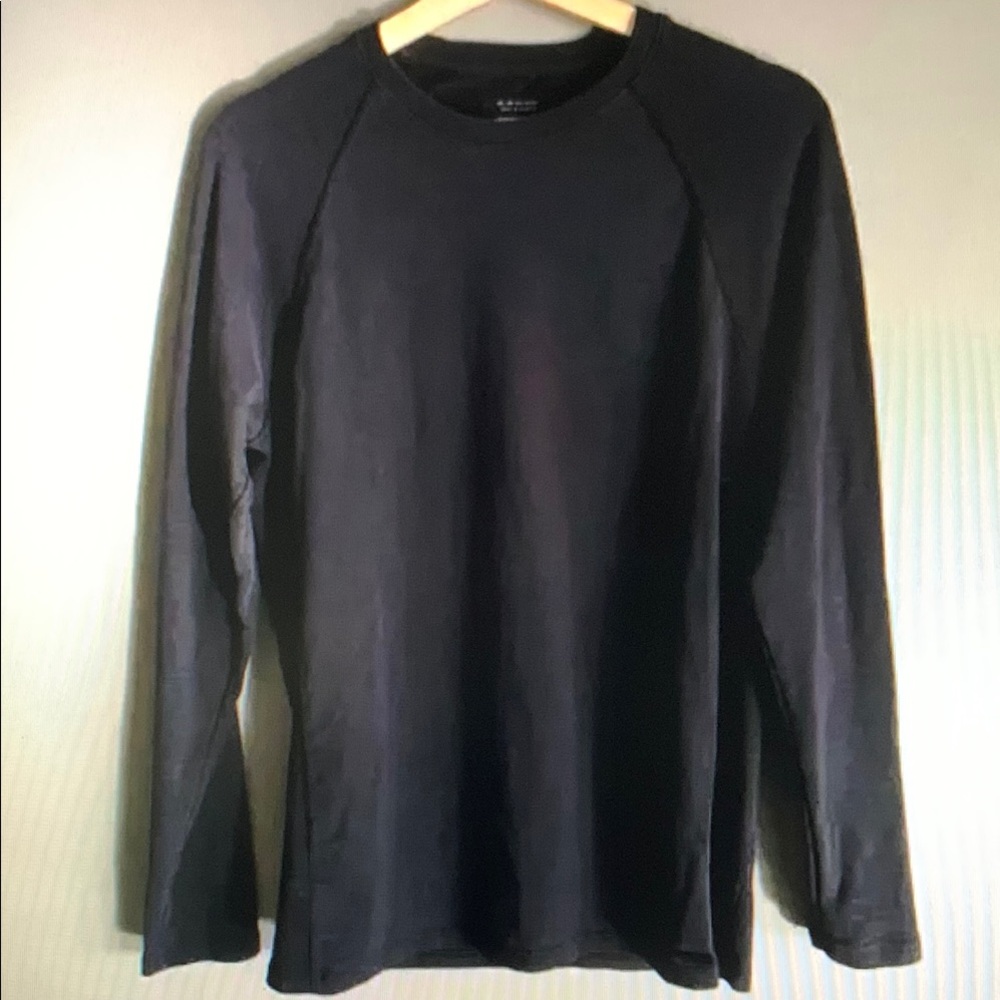 Men's Black Long Sleeve Shirt